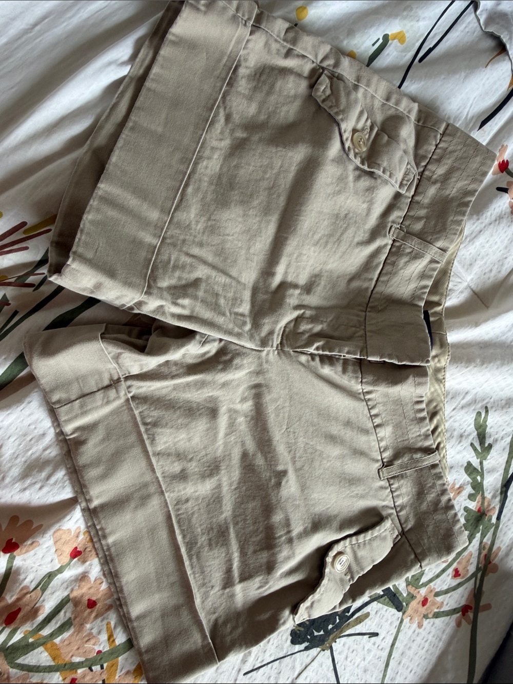 The Limited Beige Tailored Bermuda Shorts